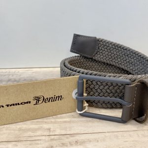 Elastischer Jeansgürtel - braun