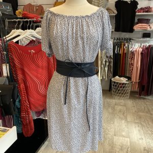 Wickelgürtel aus Leder - breit